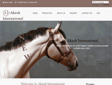 Tablet Screenshot of equestrianexports.com